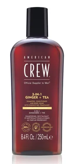 American Crew Ginger Tea 3w1 Szampon Odżywka i Żel pod Prysznic w Jednym 250ml