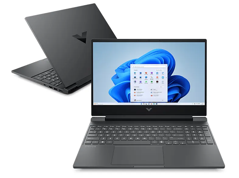 Laptop HP Victus Gaming 15-fa2024nwx / Intel® Core™ i5-13420H 12 GB RAM 512 SSD GeForce RTX™ 5050 Windows 11 Home Szary