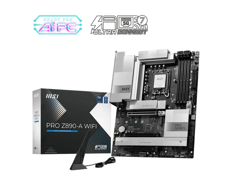 MSI Płyta główna PRO Z890-A WIFI s1851 4 DDR5 HDMI/DP ATX