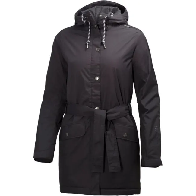 Helly Hansen W Lyness, płaszcz ocieplany, damski, czarny