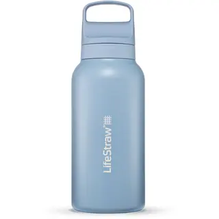 LifeStraw Go 2.0 Stainless Steel Water Filter Bottle 1L, niebieski