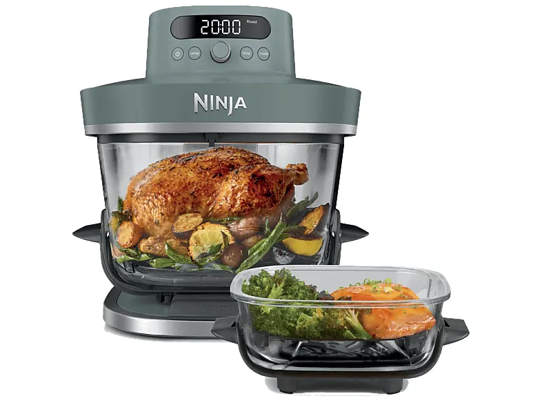 Frytownica beztłuszczowa Air fryer NINJA CRISPI PRO AS101EUGY Popielaty