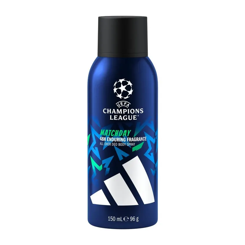 ADIDAS UEFA Champions League Matchday Antyperspirant w Sprayu dla Mężczyzn 48h 150ml