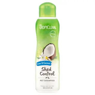 TropiClean Shed Control Lime & Cocoa, szampon dla psów i kotów - 355 ml