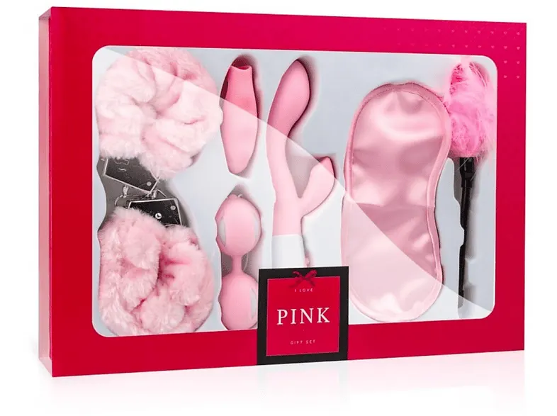 PRODUKT PO EKSPOZYCJI - Zestaw Prezentowy LOVEBOXXX I Love Pink