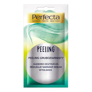 Perfecta peeling gruboziarnisty do twarzy z drobinami orzecha i minerałami morskimi 8 ml