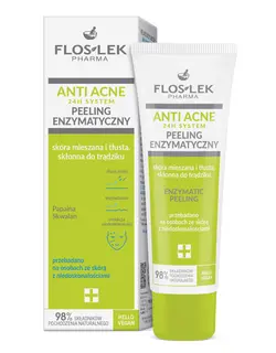 Floslek Pharma Peeling Enzymatyczny Skóra Mieszana i Tłusta Skłonna do Trądziku 50ml