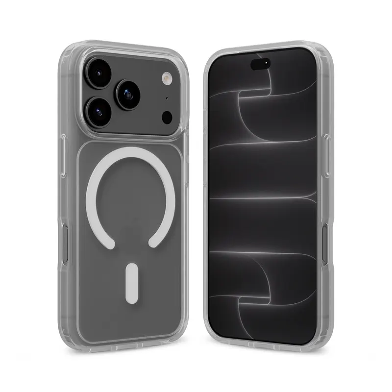 CRONG Etui Matte Magnetic MagSafe iPhone 18 Pro / iPhone 17 Pro białe