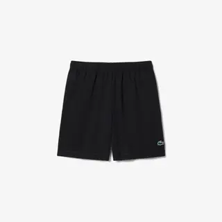 Lacoste Szorty Sportowe Ultra Dry I Regular Fit Czarne Męskie Czarny