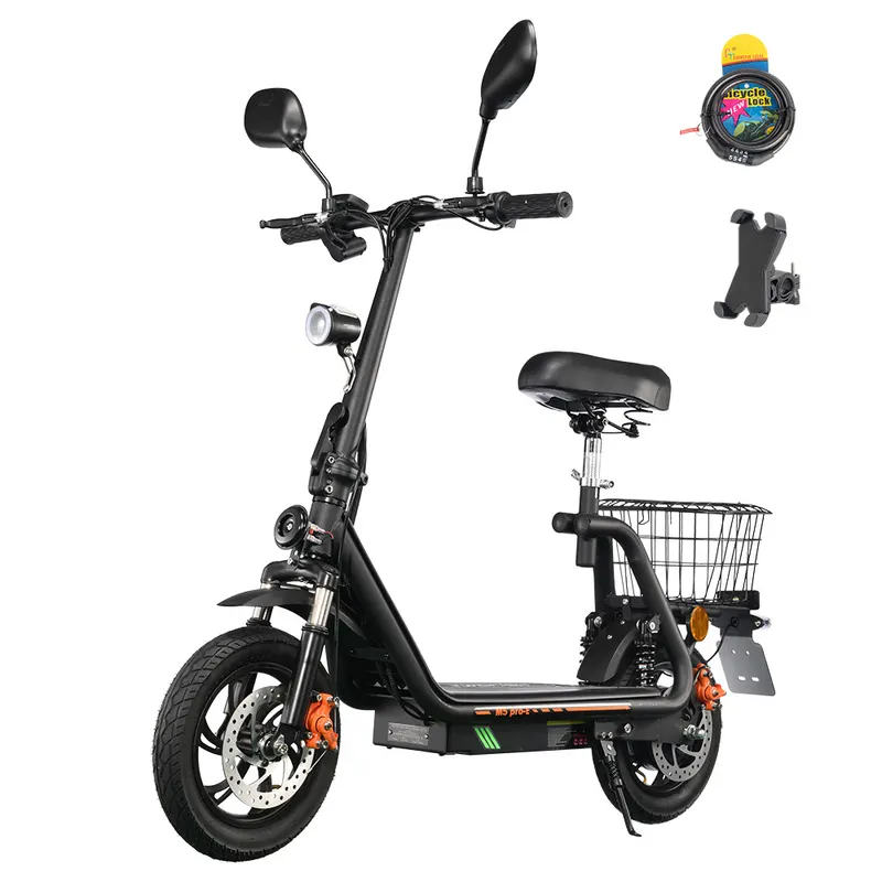 Hulajnoga elektryczna TWOFISH M5 PRO-E z certyfikatem EEC 500 W, czarna