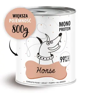 PAKA ZWIERZAKA Pepe Horse Mono - mokra karma dla psa - 800g