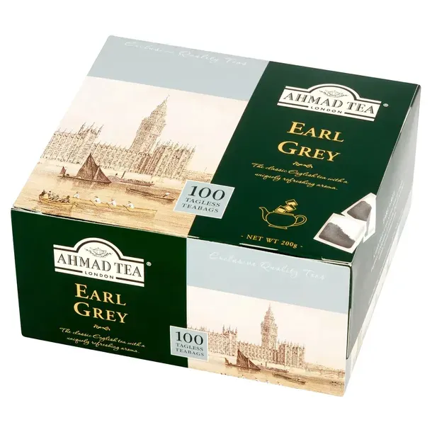 Ahmad Tea Herbata czarna Earl Grey 100 torebek