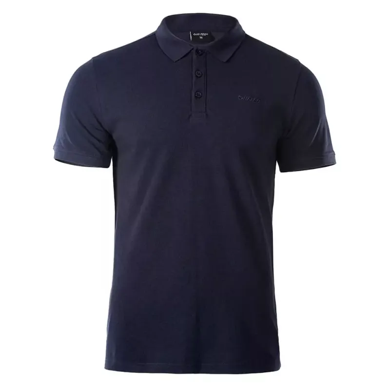 Koszulka polo męska Hi-Tec Romso - granatowa, Rozmiar XXL