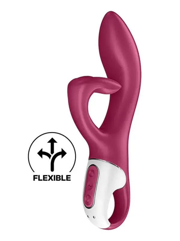Satisfyer Embrace Me Rabbit Vibrator Berry