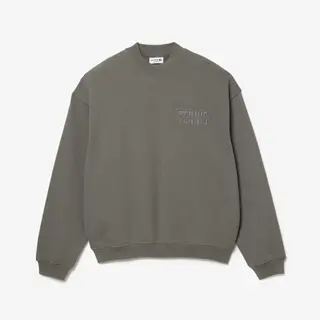 Lacoste Oversize Embroidered Cotton Sweatshirt Męskie Kolorowy