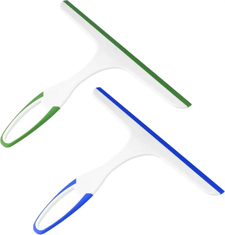 ZESTAW 2 SKRAPAKÓW DO PRYSZNICA SZYB LUSTER OKIEN ERGONOMICZNY