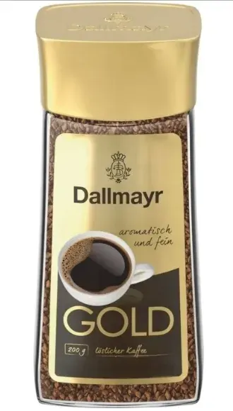 Kawa Rozpuszczalna Dallmayr Gold Słoik 200g