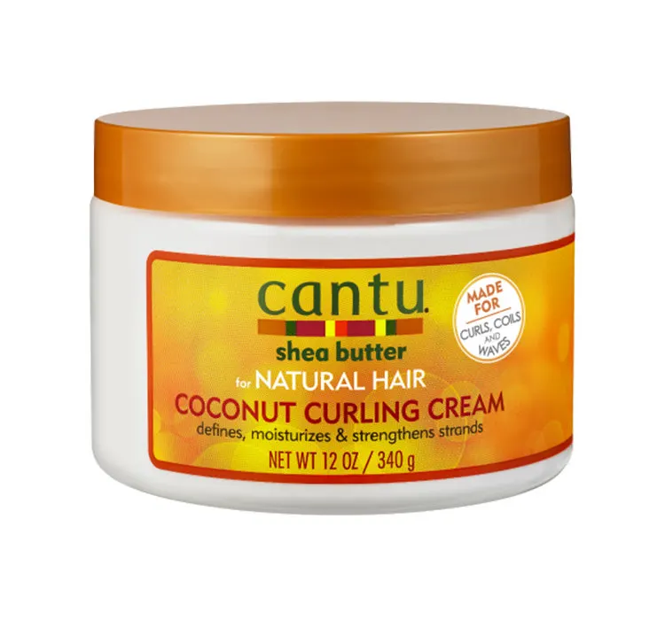 Cantu Shea Butter Coconut Krem Stylizujący do Włosów Kręconych 340g