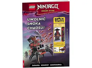 Książka LEGO Ninjago Uwolnić smoka chaosu