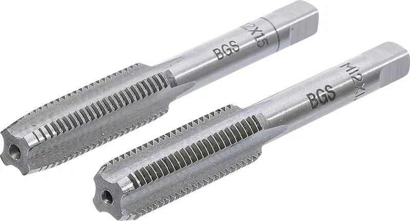 ZESTAW GWINTOWNIKÓW M12 X 1,5 STALOWYCH GCr15 2 CZĘŚCI