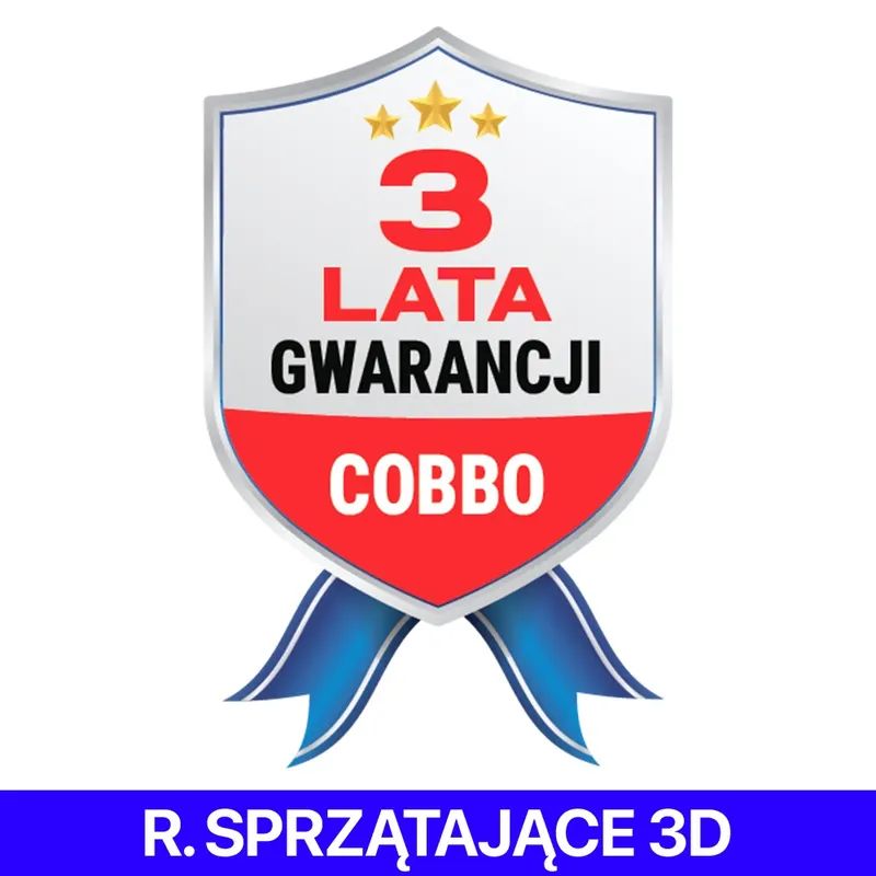2 LATA GWARANCJI - ROBOTY SPRZĄTAJĄCE COBBO