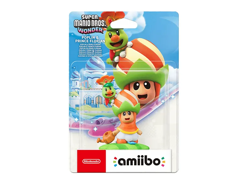 Figurka AMIIBO Super Mario BW - Poplin & Prince Florian Wielokolorowy