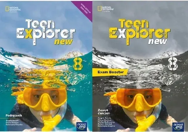 ZESTAW Teen Explorer J angielski 8 NEon Podręcznik+Ćwiczenie