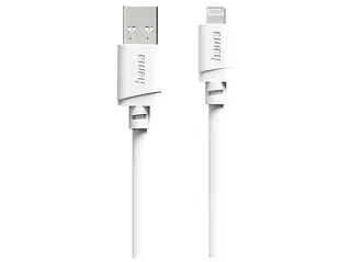 Kabel HAMA 201801 ładujący USB-A do Lightning iPhone/iPad MFi 2m Biały