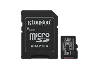 Kingston Karta pamięci microSD 512GB Canvas Select+ G3 150MB/s Adapter