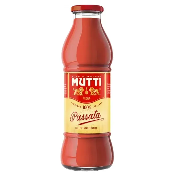 Passata Mutti duża na włoski rynek 700 g bez polskich napisów oryginalna