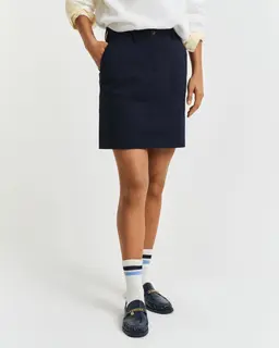 Gant Spódnica Damska Regular Fit Niebieska