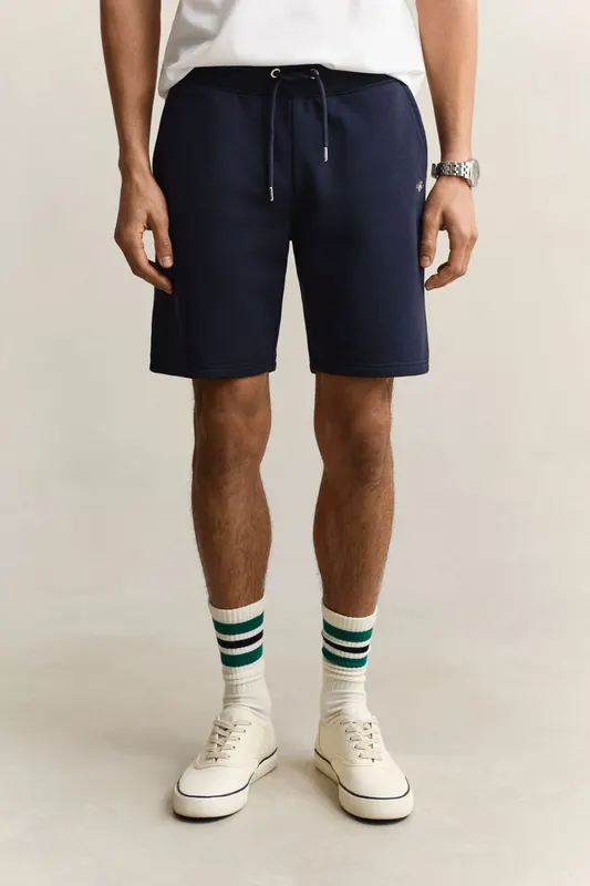 Gant Szorty Męskie Regular Fit Granatowe