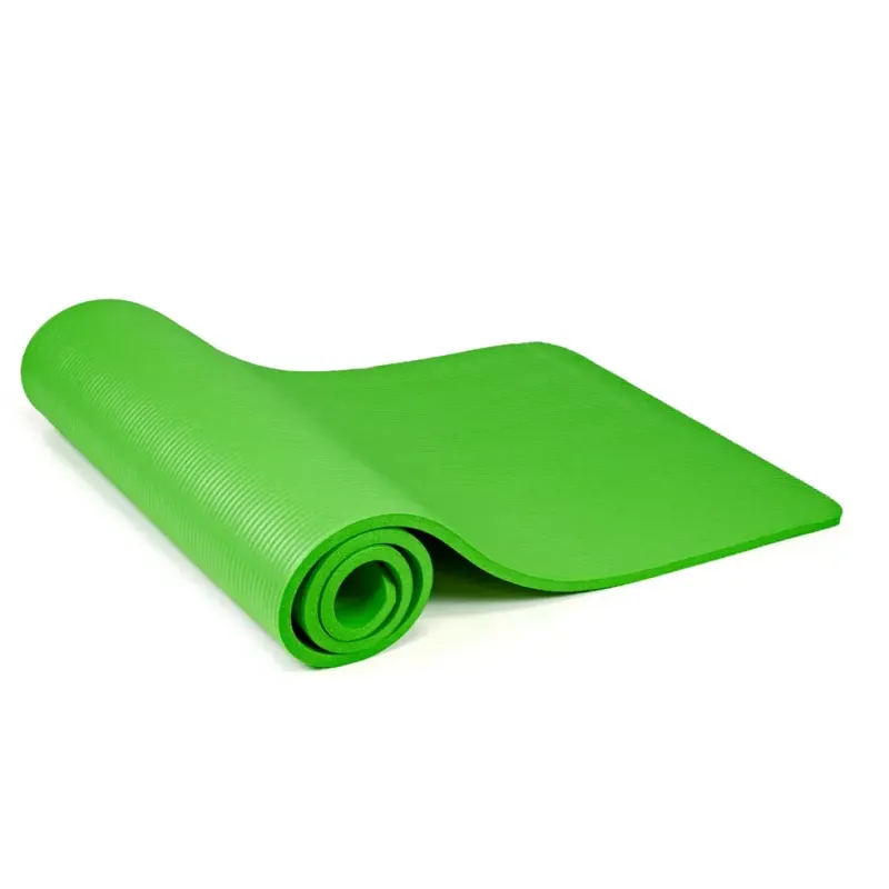 Mata do ćwiczeń Sapphire SG-105 15 mm z pokrowcem - zielona