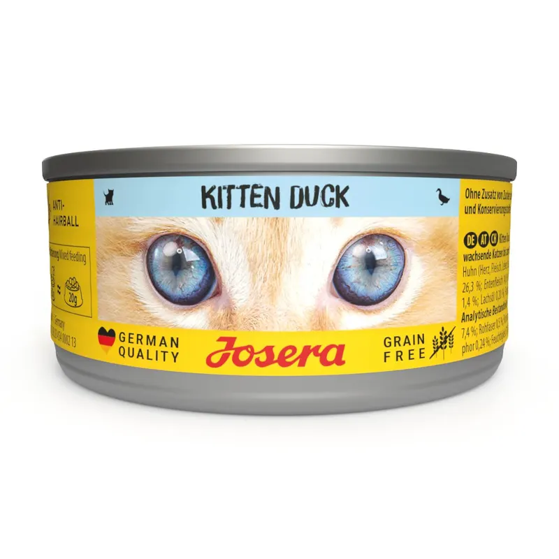 Josera Kitten, 12 x 85 g - Kaczka