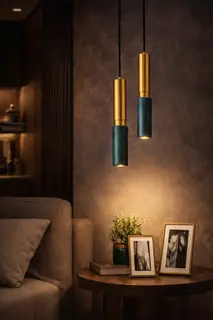 MARBELLIA – Marmurowa Lampa Wisząca LED w Stylu Nowoczesnym