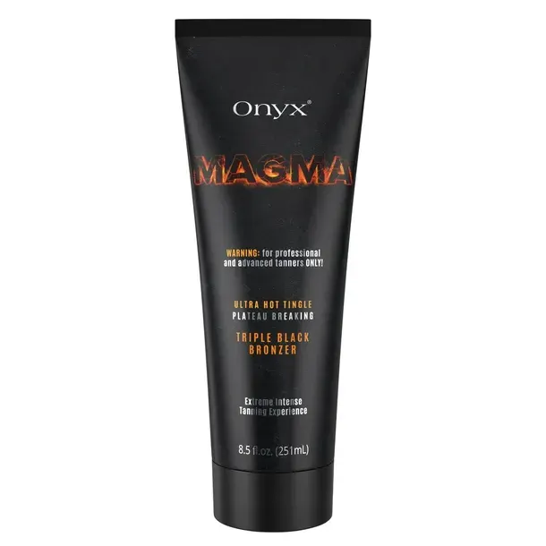 Onyx Magma Tingle mocny bronzer dla zaawansowanych do opalania w solarium
