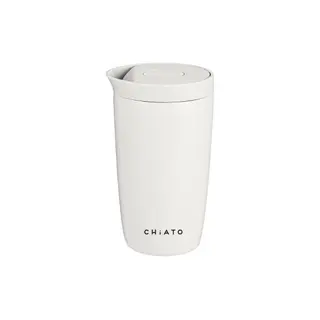 Kubek termiczny CHiATO Home dailySIP Milk White – 350 ml, biały
