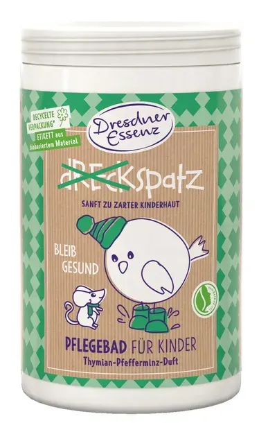 Naturalna Sól do Kąpieli BĄDŹ ZDRÓW dla Dzieci GRYPA KATAR Dresdner Essenz