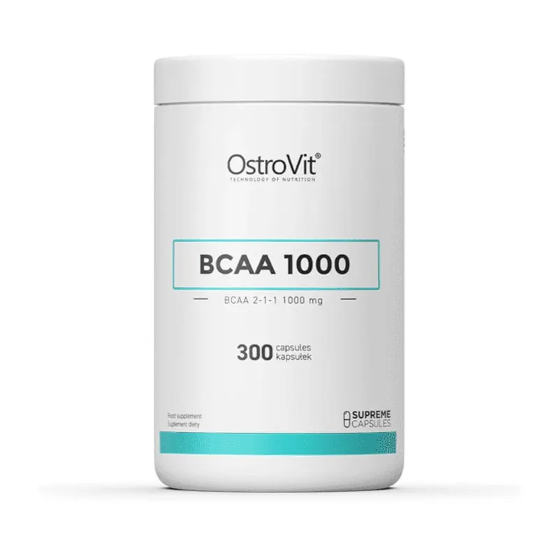 Aminokwasy BCAA Ostrovit BCAA 1000 300kaps