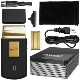 Wahl Travel Shaver Golarka Męska Do Brody Głowy Podróży z Wymiennym Ostrzem