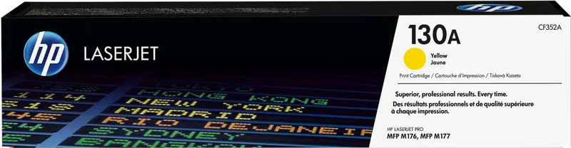 Oryginalny wkład z żółtym tonerem HP 130A LaserJet