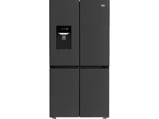 Lodówka Multidoor BEKO bPRO700 GN1426240ZDXBRN HarvestFresh NoFrost TripleCooling Kostkarka Dystrybutor wody Inwerter 182cm Dark Inox