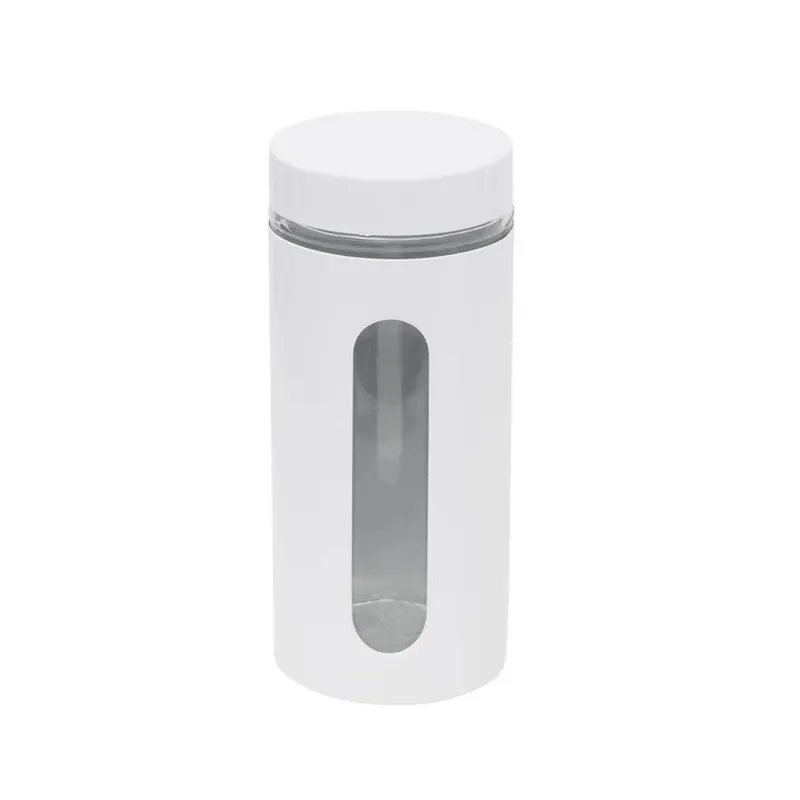 JORIS WHITE Słoik szkl. z met. pokr 1200ml /OD2012