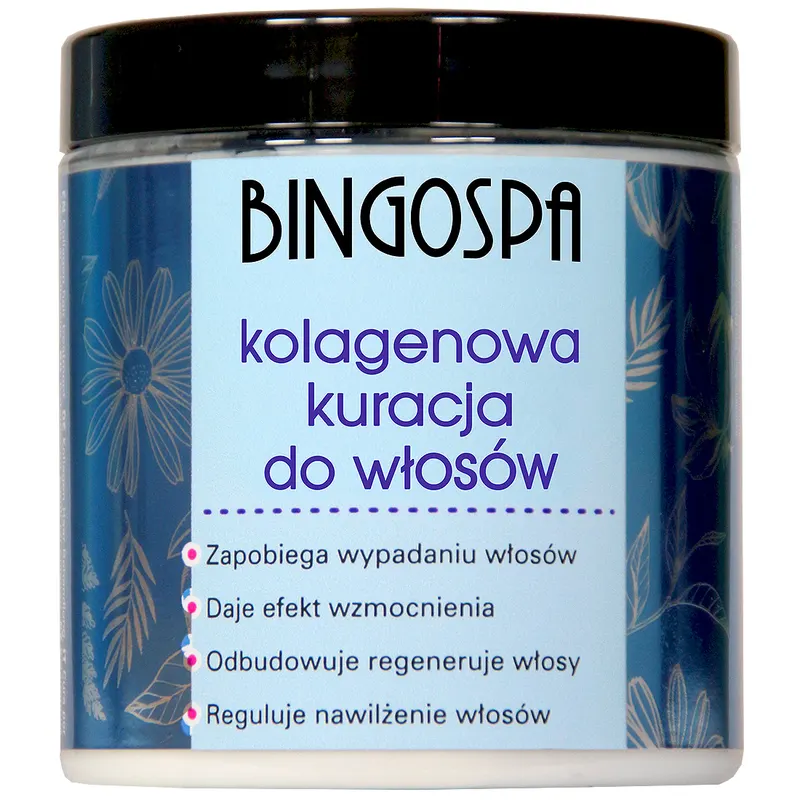 Kolagenowa kuracja do włosów 250 g BINGOSPA