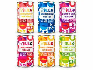 TILLO Kawałki Mix 6 Smaków - mokra karma dla psa - 6x1250g