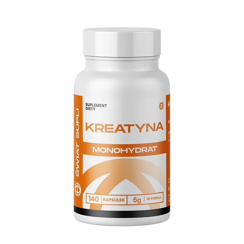 Kreatyna Świat Supli Kreatyna Monohydat 140cap