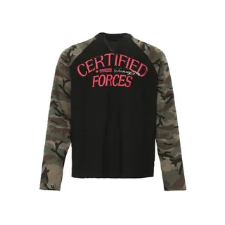 Mens Jersey T-Shirt Y2K Vintage Splicing Camouflage Sport Tshirt Hip Hop Oversized Harajuku Casual Long Sleeve Tees Tops Male