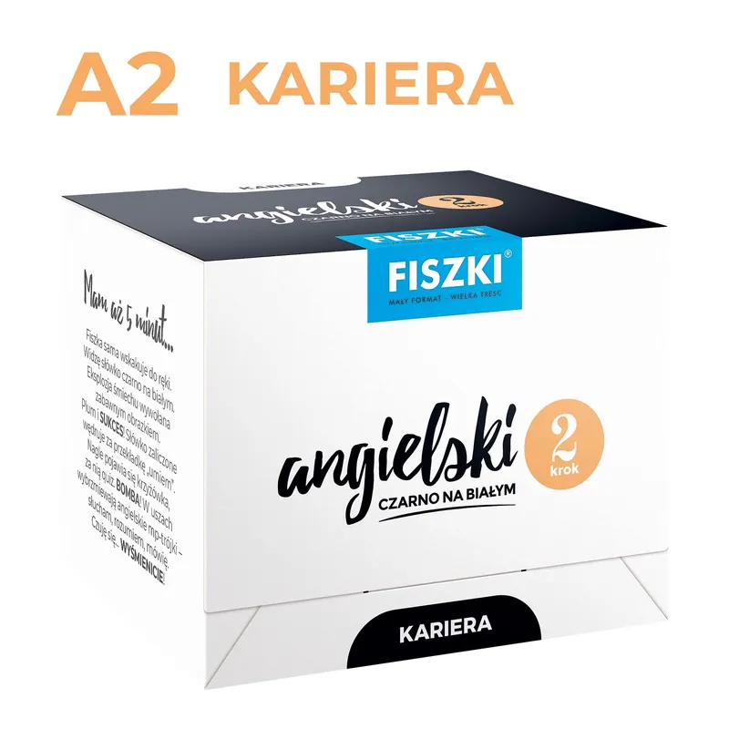FISZKI - język angielski - Kariera - krok 2 (poziom A2)
