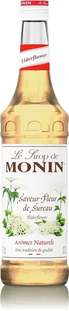 Monin Syrop z Czarnego Bzu 700 ml Elder Flower smakowy Czarny Bez sok