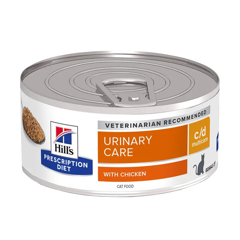Hill's Prescription Diet c/d Multicare Urinary Care, kurczak - 6 x 156 g